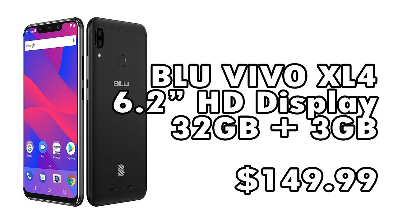 BLU VIVO XL4 – 6 2” HD Display Smartphone | Slide Review
