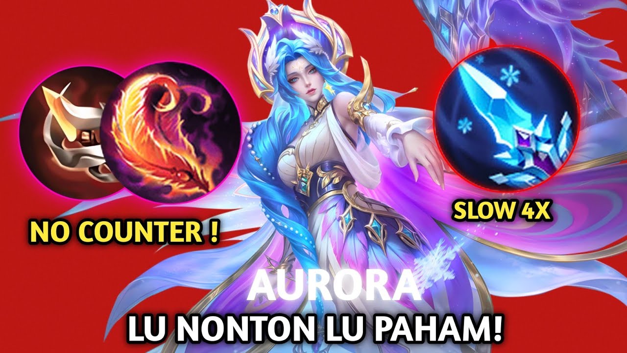 SETTING EMBLEM DAN BUILD AURORA TERSAKIT 2025 | EMBLEM AURORA TERSAKIT COMBO MEMATIKAN!