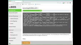 ezbids 01 Upload Dicom