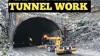 Longest Tunnel Work | Mega Tunnel project |Tunnel construction method | big tunnel | English