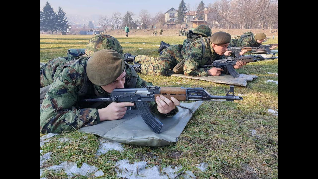 Provera obučenosti najmlađih vojnika Vojske Srbije