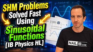 Sinusoidal Functions in SHM Explained Simply [IB Physics HL/SL]