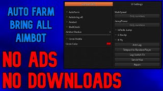 Best zombie rush script | Aimbot | Auto Farm | Bring All | Not Patched | No Ban [2022] screenshot 5