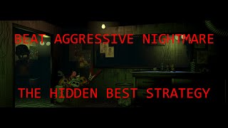 How to beat Aggressive Nightmare Mode - FNaF 3 Walkthrough | FNaF Academy