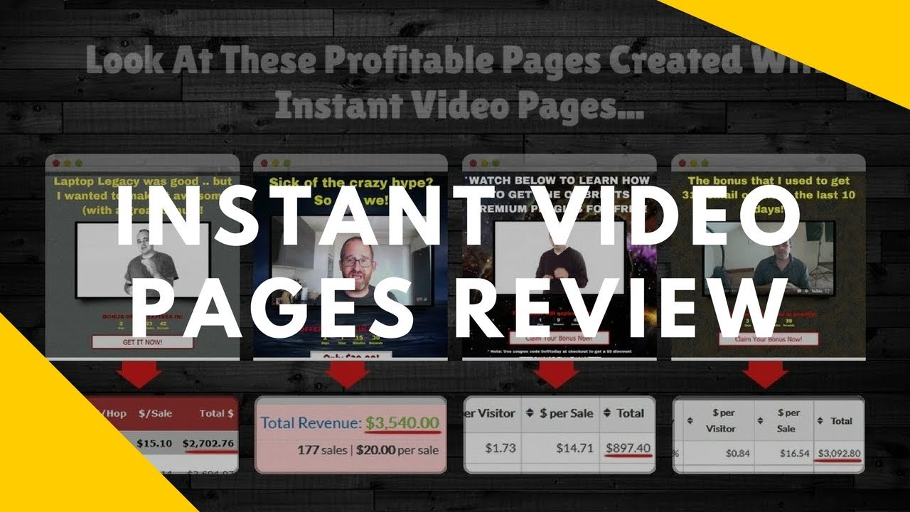 Instant Video Pages Review and Genuine Bonus