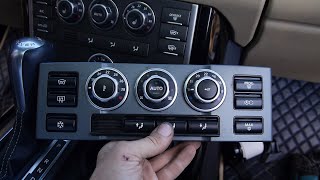 Рестайловый климат контроль в дорестайловый Range Rover