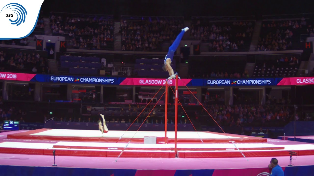 Georgios CHATZIEFSTATHIOU (GRE) - 2018 Artistic Gymnastics Europeans, qualification high bar
