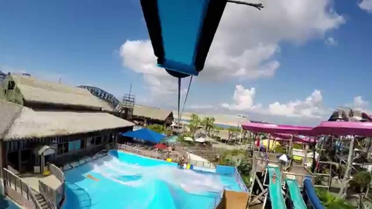 Soaring Eagle ZipLine HD Schlitterbahn Galveston YouTube