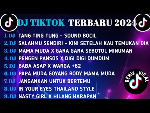 DJ TIKTOK TERBARU 2024 || DJ TANG TING TUNG ||DJ SALAHMU SENDIRI ||DJ MAMA MUDA ||DJ FYP TIKTOK 2024