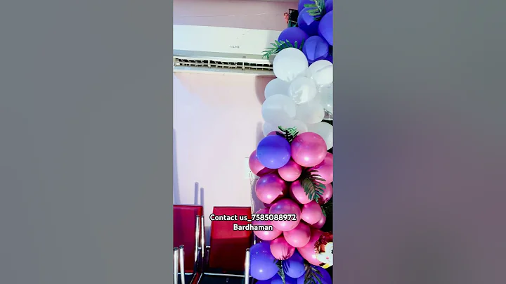 🎉Beautiful Birthday Decor🎉 #shorts #ytshorts #trending #youtubeshorts #birthday #viral #shortvideo