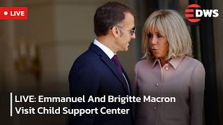 LIVE: President Emmanuel Macron & Brigitte Macron Visit Asterya Child Support Center in Paris | AC1F