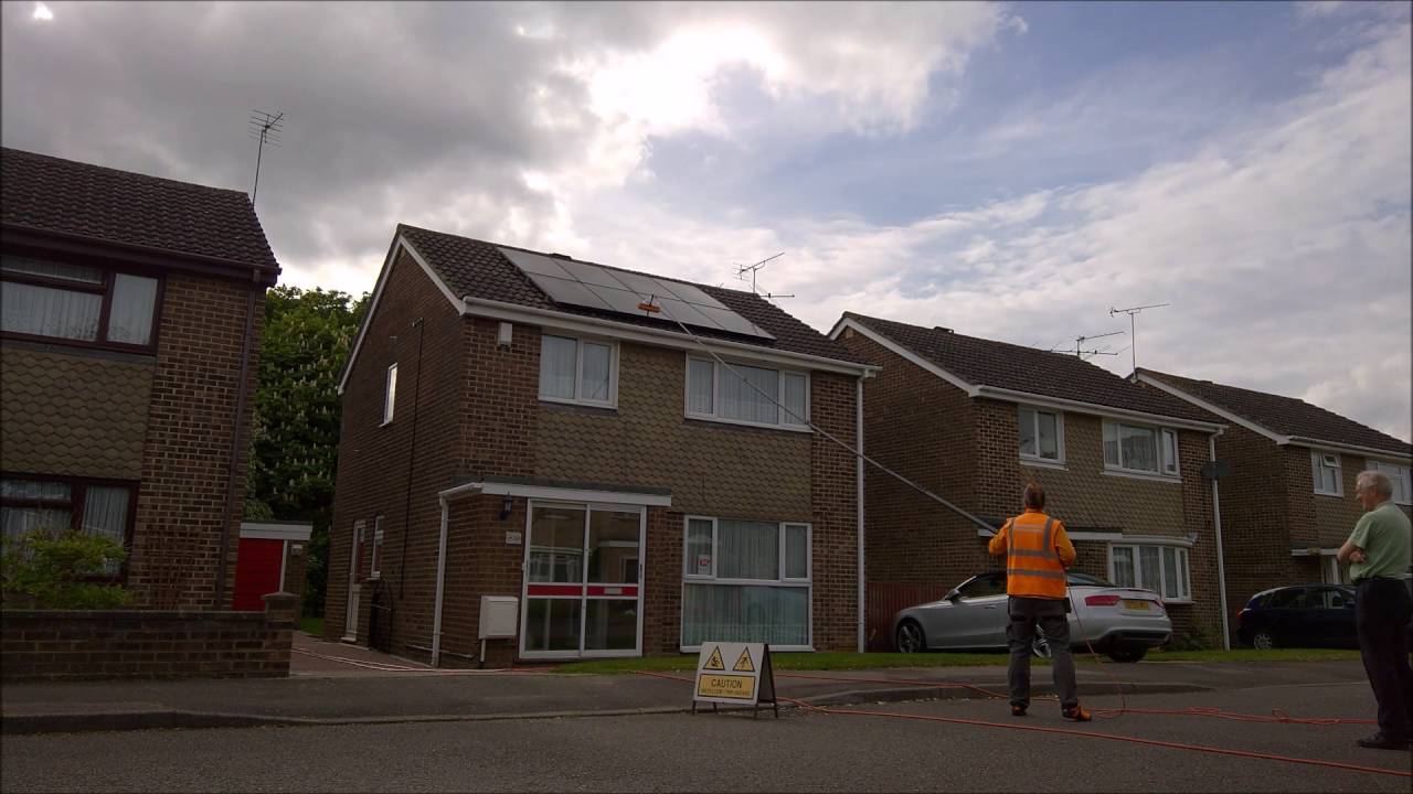 Solar Panel Cleaning in Milton Keynes   Shining Window Cleaners Ltd