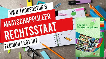 VWO | MAATSCHAPPIJLEER | RECHTSSTAAT 2.6