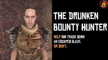 The Drunken Bounty Hunter - Side Quest Walkthrough (TES III Morrowind)