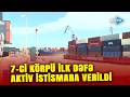 İndiyədək istifadə olunmayan 7-ci körpü istismara verildi - Bakı Limanından eksklüziv reportaj