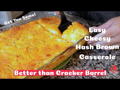 Cracker Barrel Loaded Hash Brown Casserole Recipe