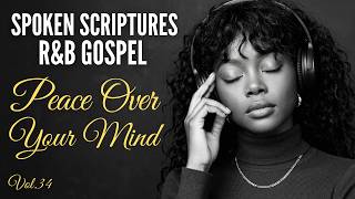 God Is Speaking Peace Over Your Mind Tonight | Scriptures for Calm & Deep Sleep | R&B Gospel