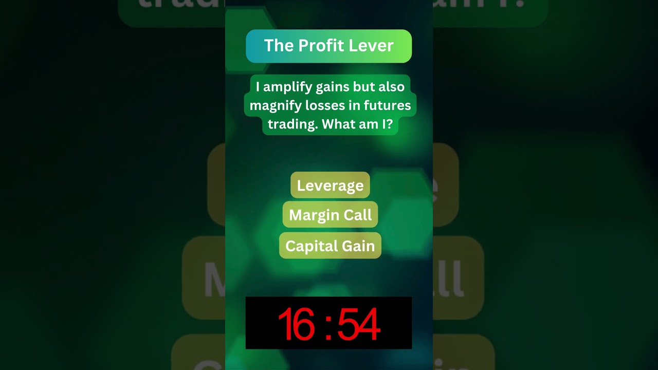 Thumbnail for The profit lever, Can You Solve This Trading Riddle? 🧠💹 #Shorts #youtubeshorts