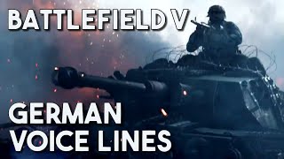 Battlefield V - German Voice Lines (Male)