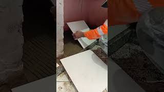 How to Install Floor Tiles Under Kitchen Counter | Clean &amp; Professional Finish Step by Step