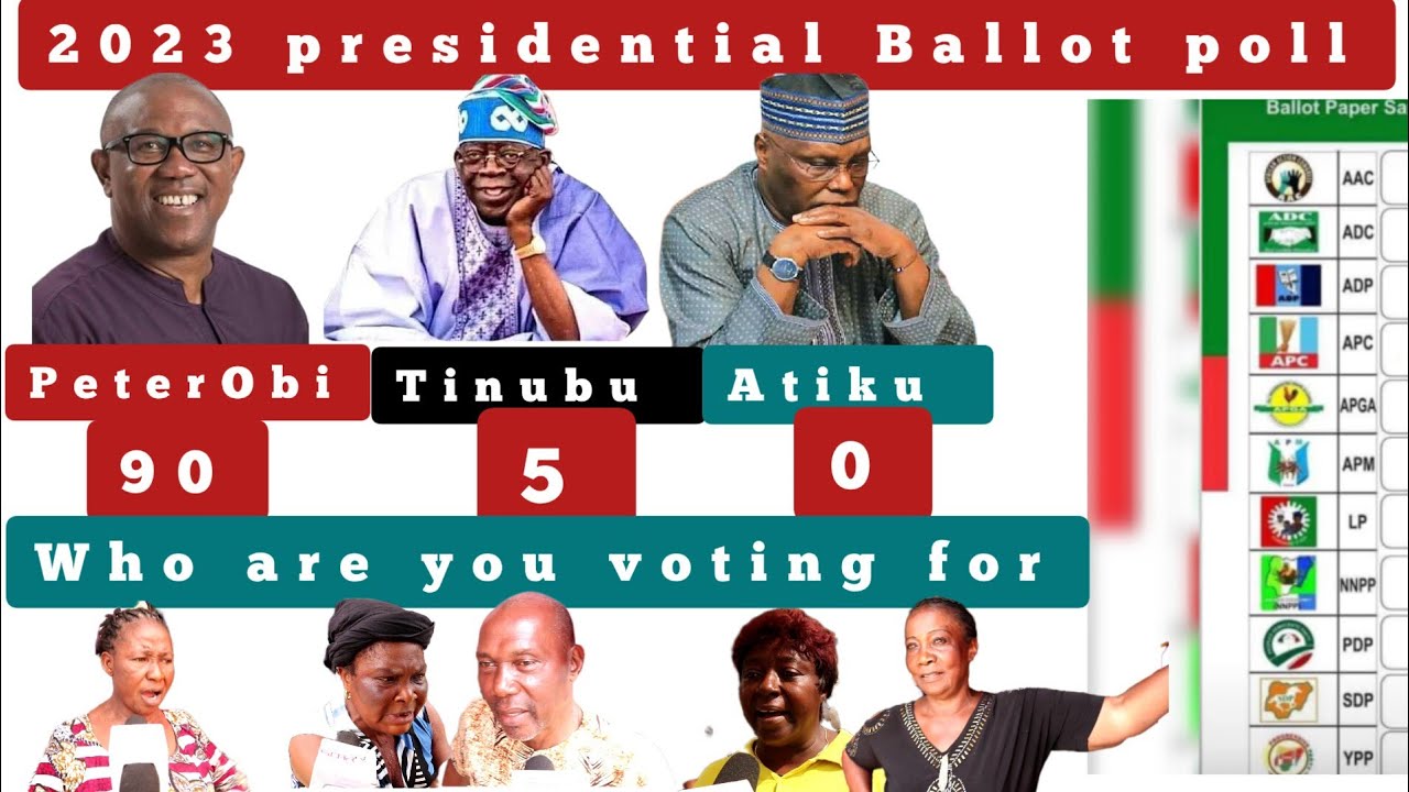 Ballet Poll 2023 Presidential Ballot Poll - Who Are You Voting For and ...