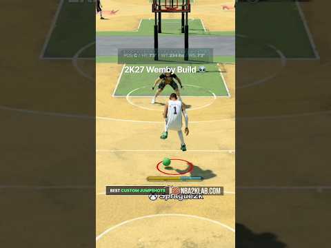 NBA 2K27 Wemby Build 7’3 Center 99 Block #2K27 #nba2k27