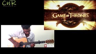 Video thumbnail of "The Game Of Thrones Theme Song |Acoustic Guitar |"