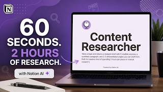 I let my Notion agent do 2 hours of content research in 60 seconds