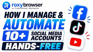 How to Automate Social Media Engagement with AI (RoxyBrowser Guide) screenshot 1