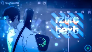 Typography Like @rztrc (Retro Text) ✨ || Alight Motion AMV Tutorial