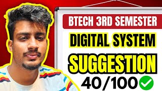 LIVE🔴Btech 3rd Semester ECE DIGITAL SYSTEM DESIGN Suggestion🔥{18th March}✅#makaut #makautsemester