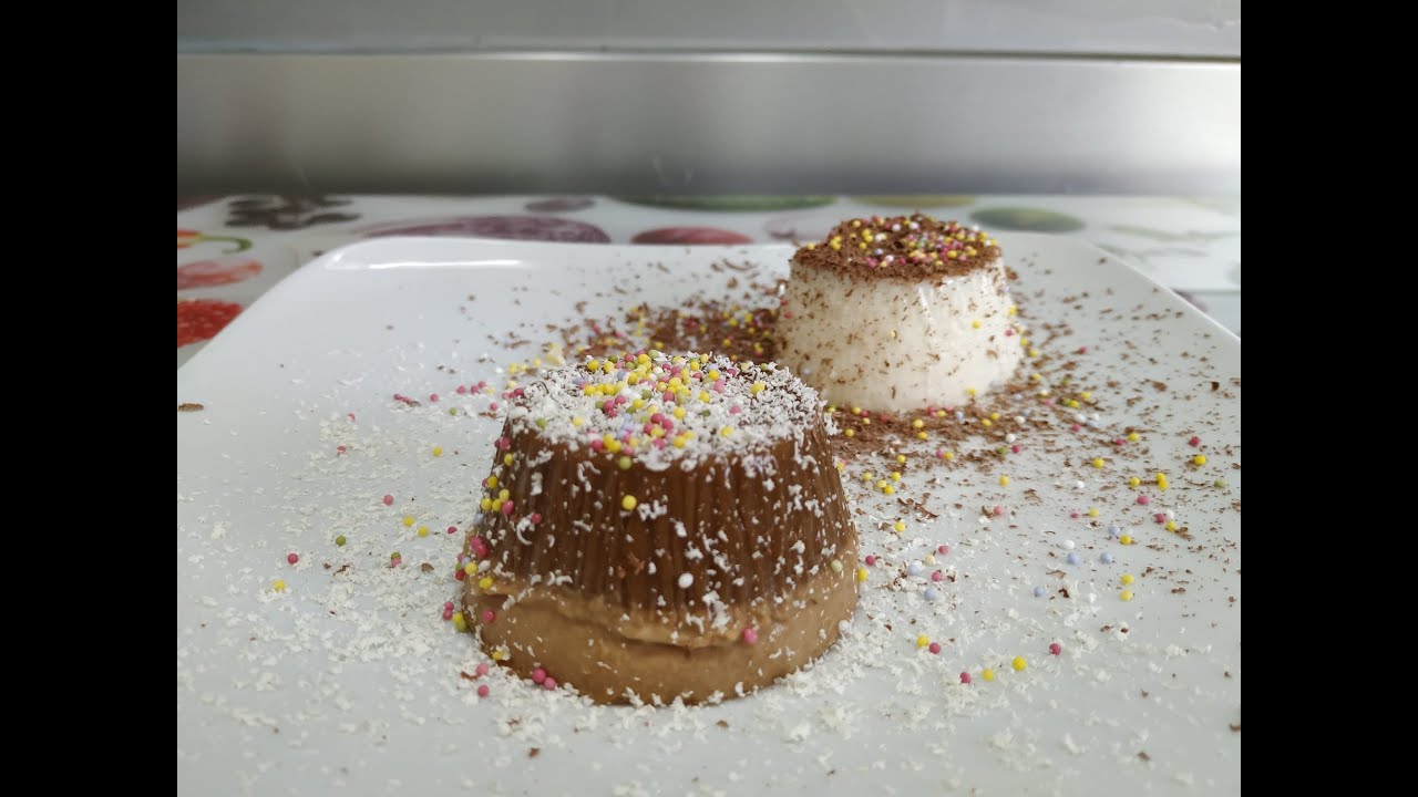 PANNA COTTA DE CAFE Y DE VAINILLA EN MAMBO!!!