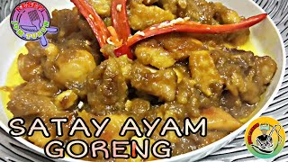 Satay ayam goreng lazat enak menyengat ...