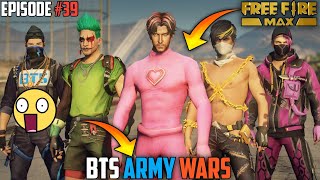 GTA X FREEFIRE:- BTS ARMY WARS 💜 FT. BLOODMOON'S NIGHTMARE