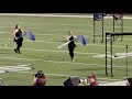 Eva&#39;s 9/24 Color Guard performance