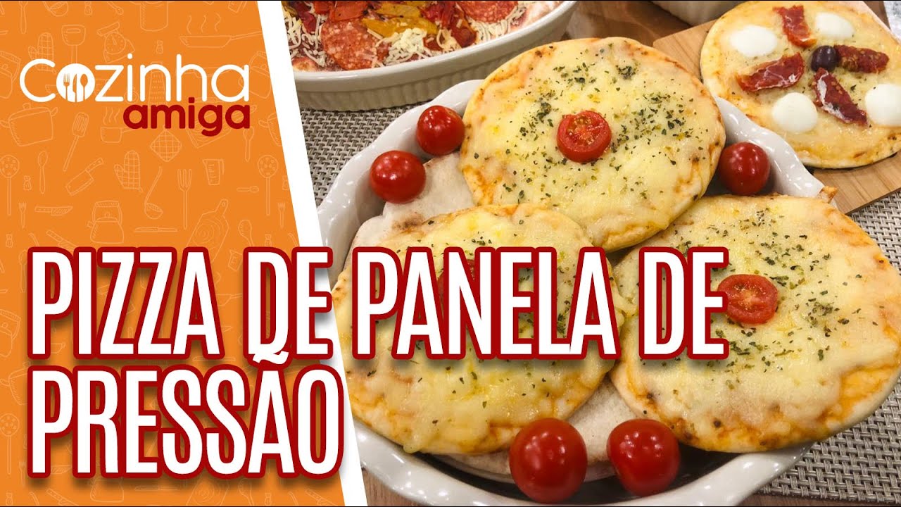 Pizza de panela de pressão - Beto Almeida | Cozinha Amiga (10/03/20)