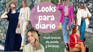 7 OUTFITS PARA EL DÍA A DÍA ACTUALES DE PRIMAVERA /Vlog semanal muy movidito (Tu asesora de imagen)