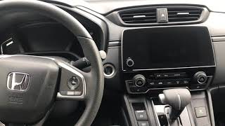 2017 Honda CR-V: how to keep rear view camera constantly on while in drive