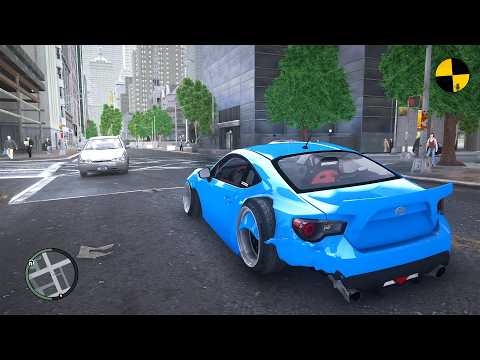 GTA 4 Crash Testing Real Car Mods Ep.179