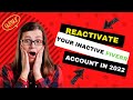 Reactivate Your Inactive Fiverr Account - 2022