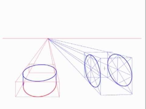 Creating Ellipses and Cylinders in Perspective