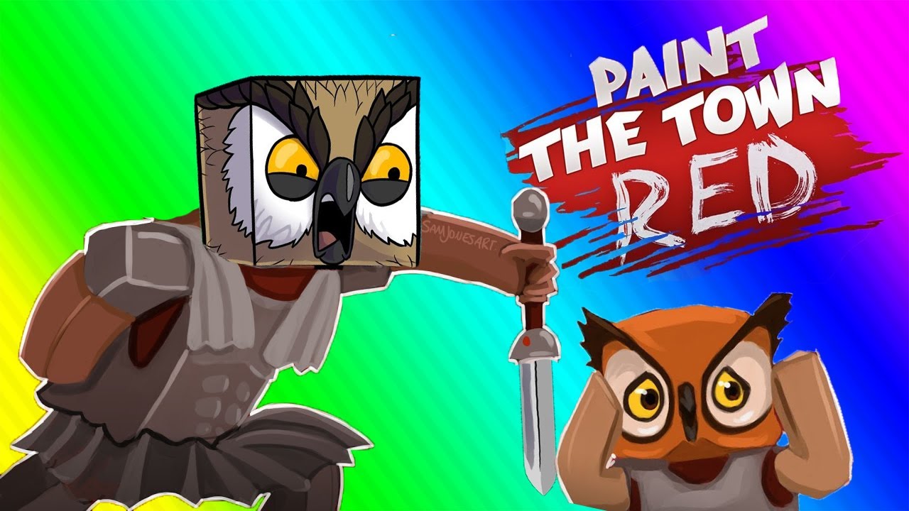 VanossGaming Paint the Town Red Funny Moments Pirate Gladiator!