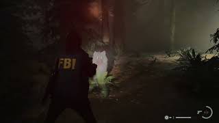 Alan Wake 2 - Return 2 The Heart: Investigate The Previously Flooded Area: Kill Grey Wolf Gameplay