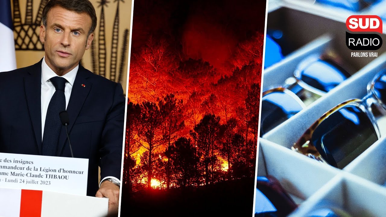 Macron en Nouvelle-Calédonie, la Grèce en proie aux incendies et député voleur en Norvège