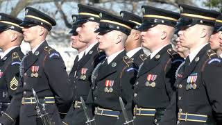 Military funeral honors for former Sen. Robert Dole