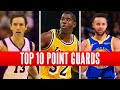 TOP 10 GREATEST POINT GUARDS OF ALL-TIME