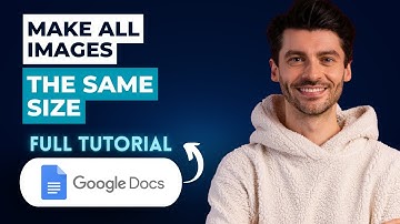 How to Make All Images the Same Size in Google Docs [2025 Guide]