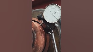 dial gauge for shaft turning fabrication check equipment