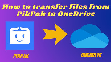 How to transfer files from pikpak to onedrive ？