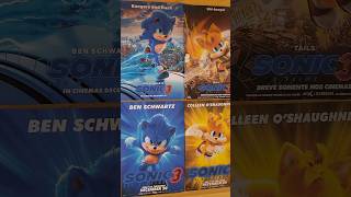 Sonic The Hedgehog 3 Posters